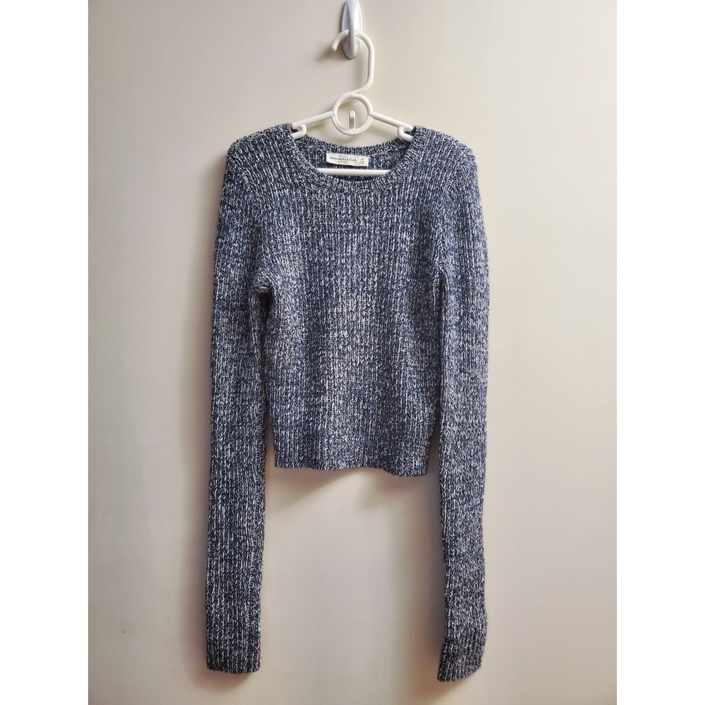 A&F Supersoft Cropped Knit Sweater